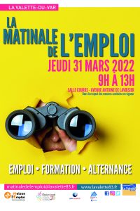 Lire la suite à propos de l’article Le CIBC du Var à la Matinale de l’Emploi de la Valette du Var – 31 mars 2022