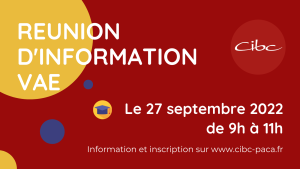 Lire la suite à propos de l’article Réunion d’information sur la VAE – 27 septembre 2022