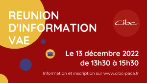 Lire la suite à propos de l’article Réunion d’information VAE – 13 décembre