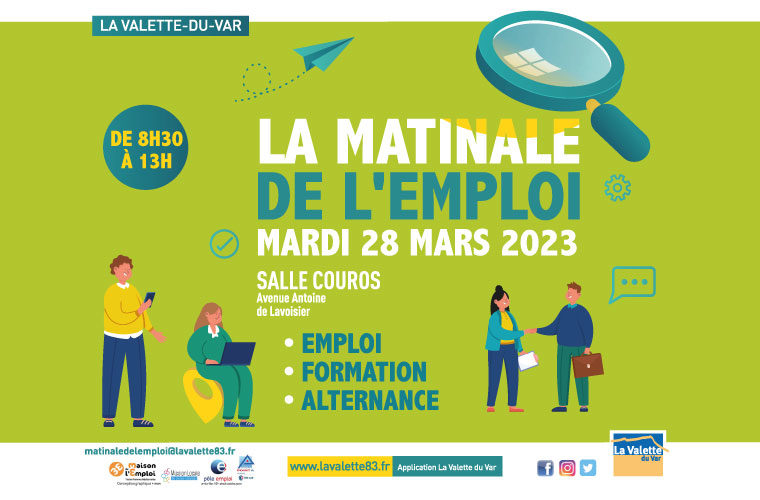 Lire la suite à propos de l’article Le CIBC du Var à la Matinale de l’Emploi de la Valette du Var – 28 mars 2023
