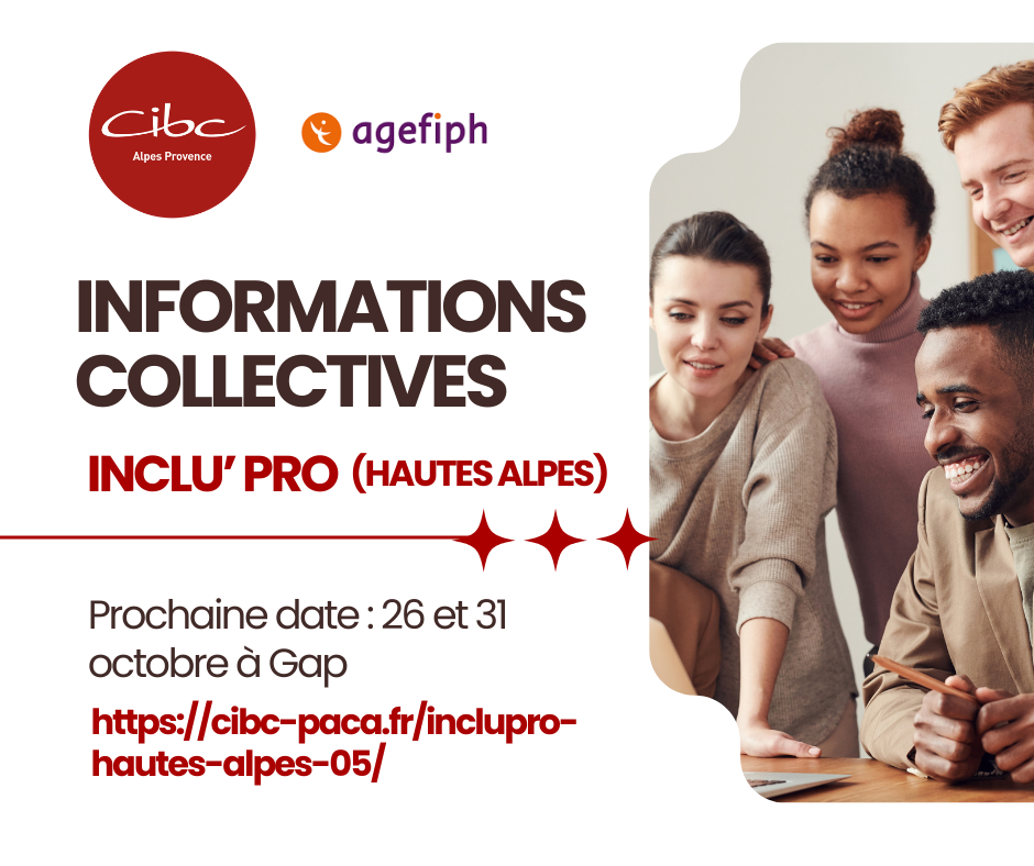Lire la suite à propos de l’article  Informations collectives Inclu’Pro – Hautes-Alpes